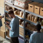 Group of volunteers in food pantry organizing and taking inventory of donated goods. Shelves stacked with various food items and supplies in background SSUCv3H4sIAAAAAAAACpxU2W7bMBB8L9B/MPRcAjwlsr9S9GFJrmIismToSBEE+feuZNGmE7gBChhxOHtwZrnjt+/fDofKw5RC9fPwtp7onLpumeYR5jT0BPMfOz5iH3EskZdR1bwEIJUnjGkexgRdCXqYw7GHExLYL123wu9bsJpmmJcJp4ILxMHjNA/hmUCVe8QR4TTNaWtyRaGD02sJnIc+mhKYjss84/ipXzsintMKiYJOgBmfiP8doTysX5fzIQe2IFVQqKr2vpc7F79hGbo0/6/Kyz+/r3qfsA+r4Lf3gvWIHcJliDvHSqCMdbTIkFvHNHDLIIJjDltea+9ASpdvJoHSG6ECC4gN0xgds8IAqxuNDedeSy+vyTwY3QguGHClmTZWM6c9Z0C5NlpRC4vXZGXR0uWRxeAoGYRklruW2aalvqLhGHETe1FYPf+htzptw9+1wRLTUDzGyxCgWxNUMQBIZxjhru48ppD6pwIZ5uO2yrlTGJZ+Hl/LN6i6YTiD79Yda+kazPgRponSY8bLlSHjDKfinn6Yt6fYu1aRdmo9CqWckIY+9AL0LfaZ7h44Juqz0ckEl3M3QMT10uve3LtDNLpuhKhlXuuPRskJyt0SsmdyTNtbLNsnx0z28Gcn7Sm2LC9MtUeNvQSzBdYNPyXq86Uq6Zz7pypFM/yCnWoeCzeNqR8IV9xKs/O++62i3ik+/K2qhK41dXVaXxfqjnelGtdoZ/TNeh9oV7KW2jj6c0vJtCspfdt45xmiMUz7oJgXVjBufZQQRAytuVZlQRWJqXVNa7f5bJeS1vFXbTDOUBlraSnJ96phYENgvHXKa2dr4zRVvf8FAAD//wMAgOfDgDQGAAA=